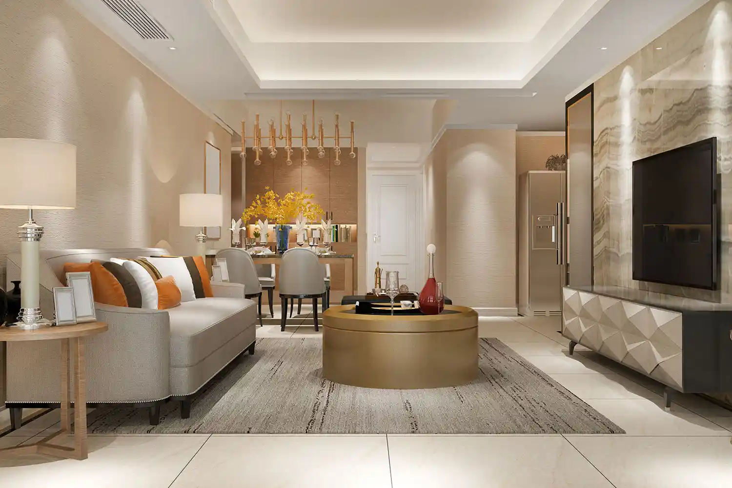 Projecto de design de interiores da Ndawas Interiors